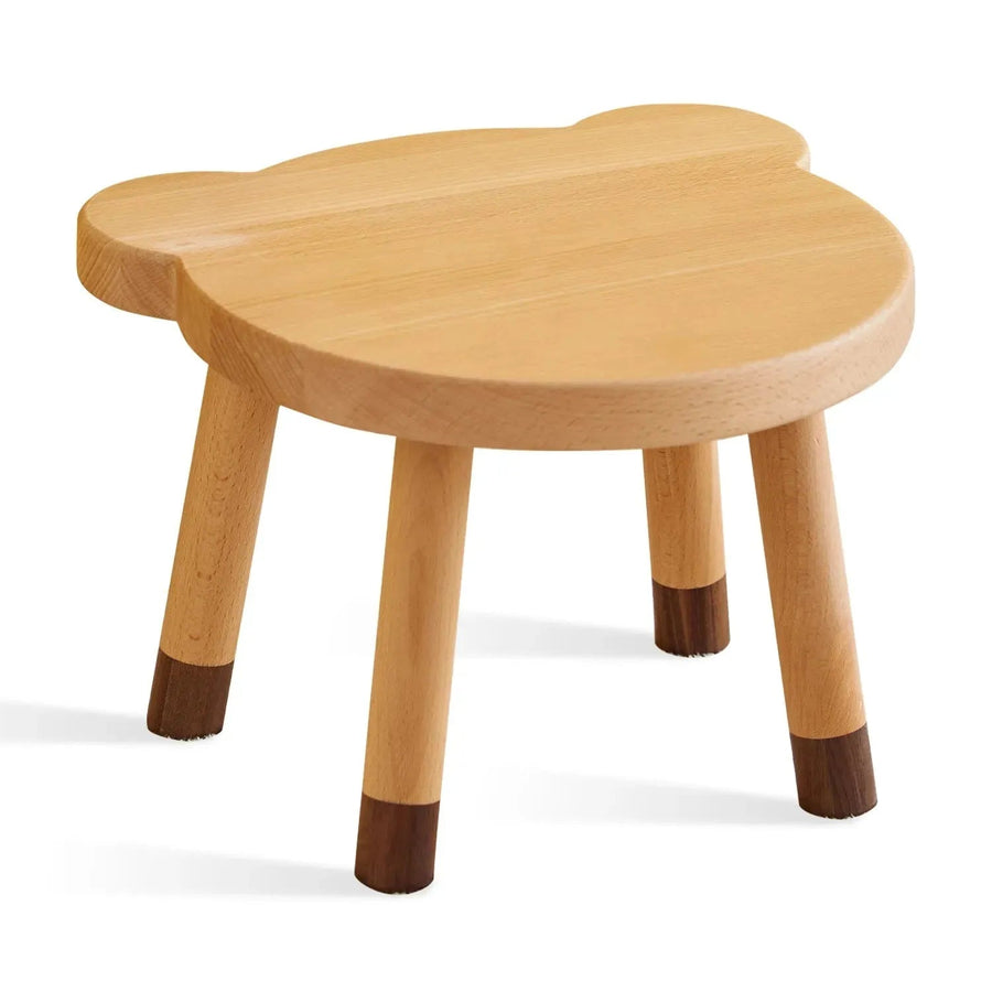 Scandinavian Wood Kids Stool BEAR