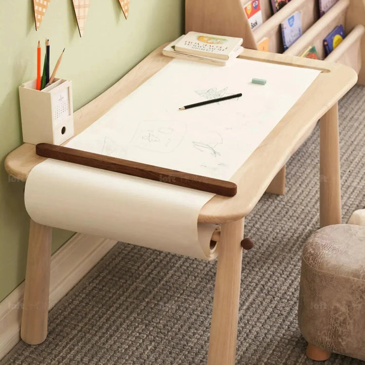 Scandinavian Wood Kids Study Table BLISS