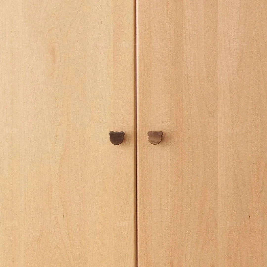 Scandinavian Wood Kids Wardrobe BEAR