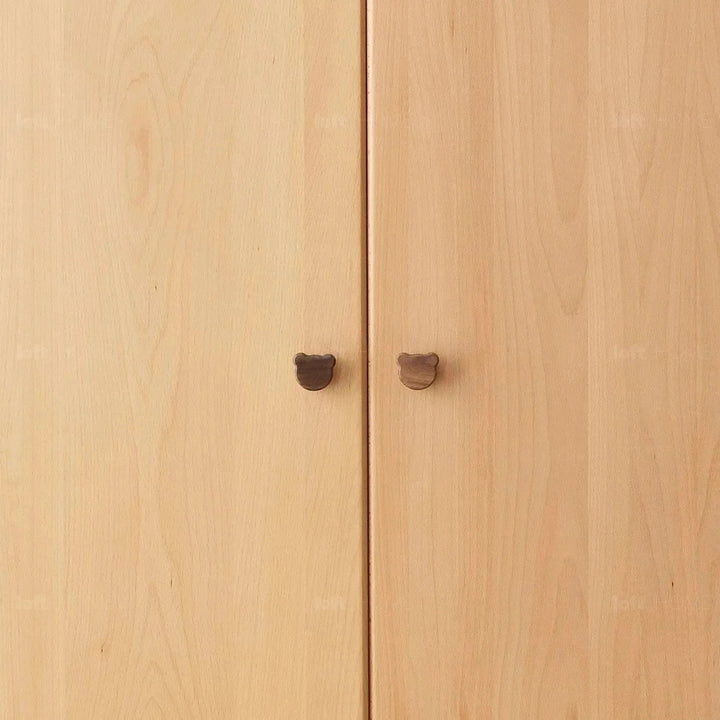 Scandinavian Wood Kids Wardrobe BEAR