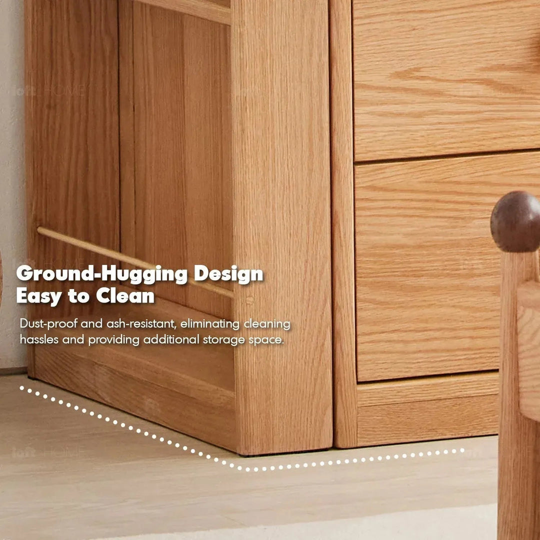 Scandinavian Wood Kids Wardrobe PACMAN