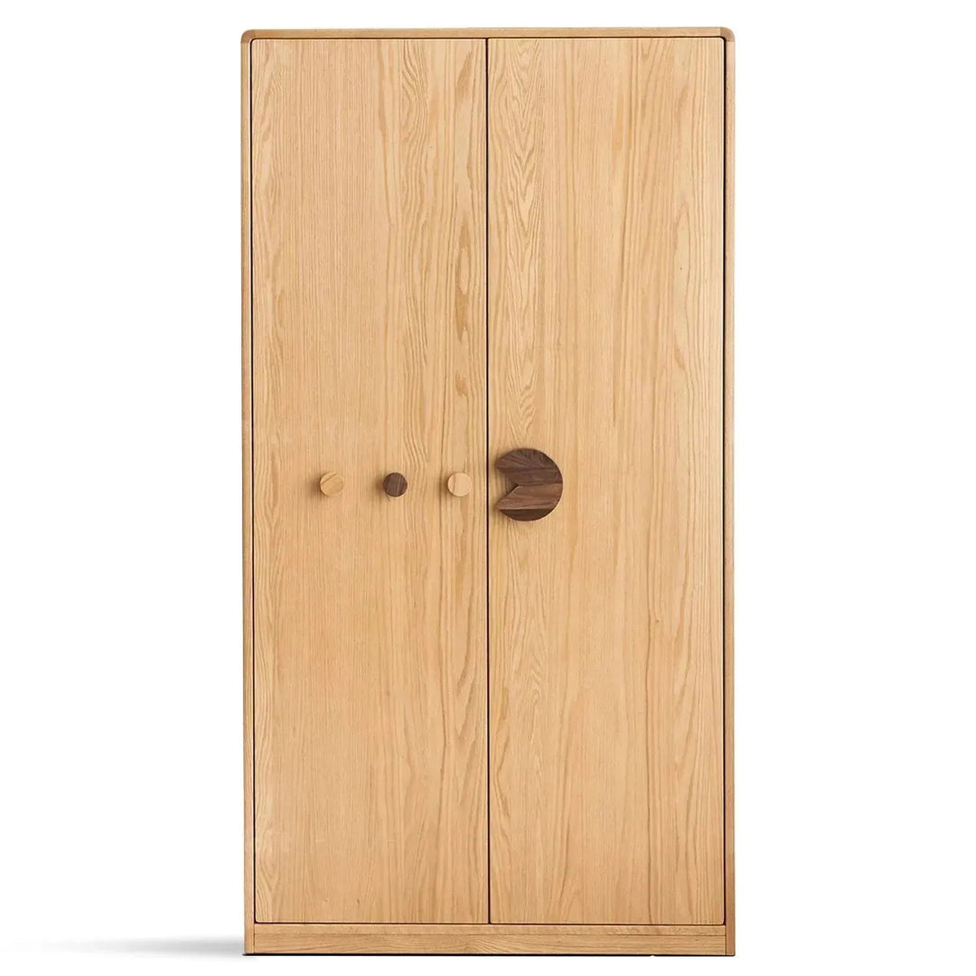 Scandinavian Wood Kids Wardrobe PACMAN