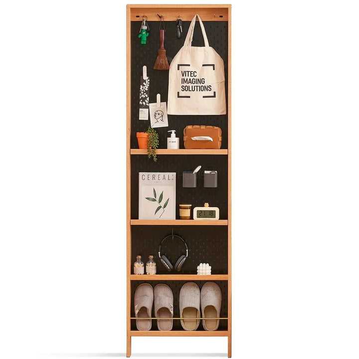 Scandinavian Wood Display Shelf CHIC SLIM