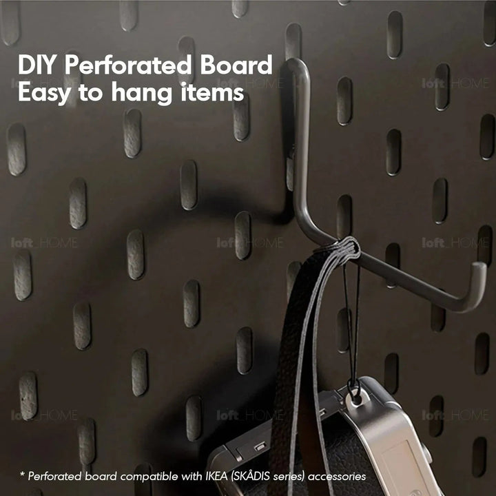 Scandinavian Wood Display Shelf CHIC SLIM