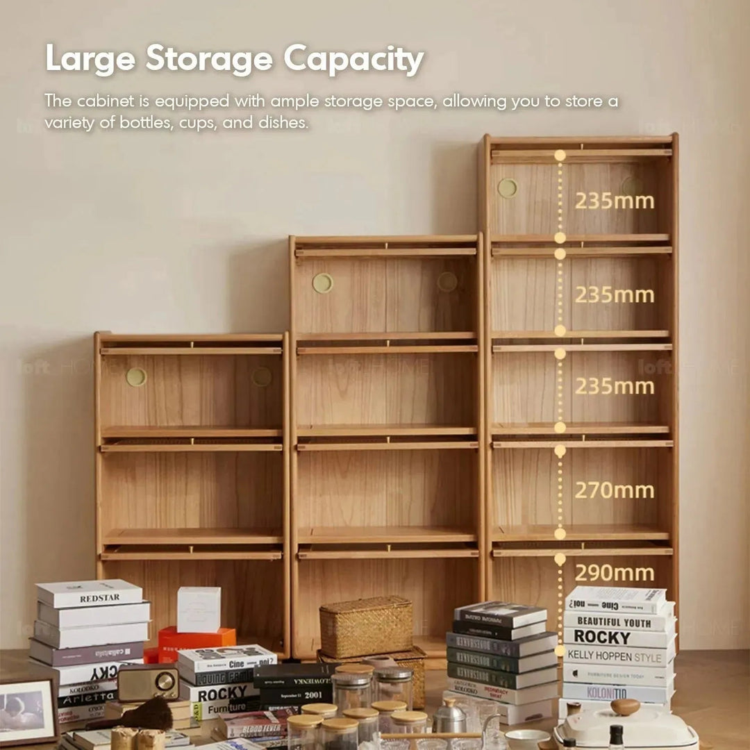 Scandinavian Wood Side Cabinet URBAN