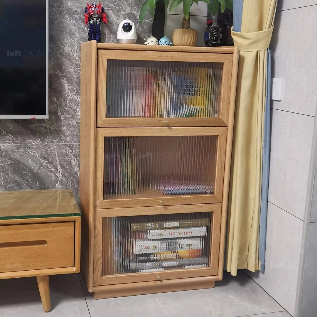 Scandinavian Wood Side Cabinet URBAN