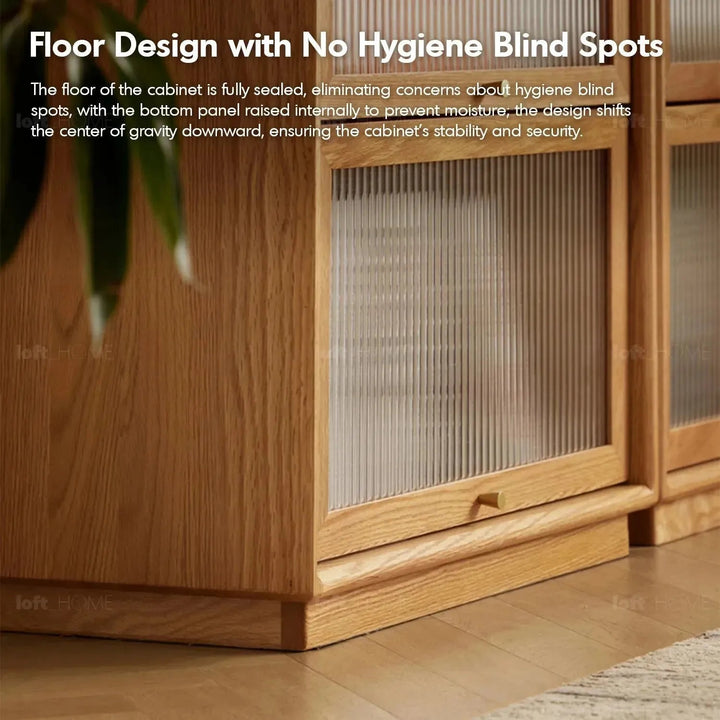 Scandinavian Wood Side Cabinet URBAN