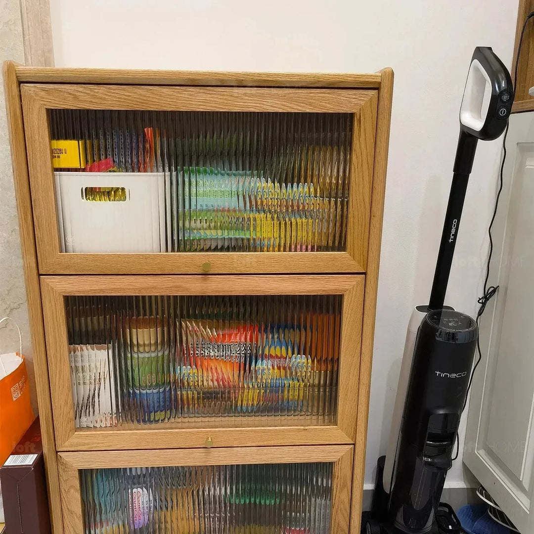 Scandinavian Wood Side Cabinet URBAN