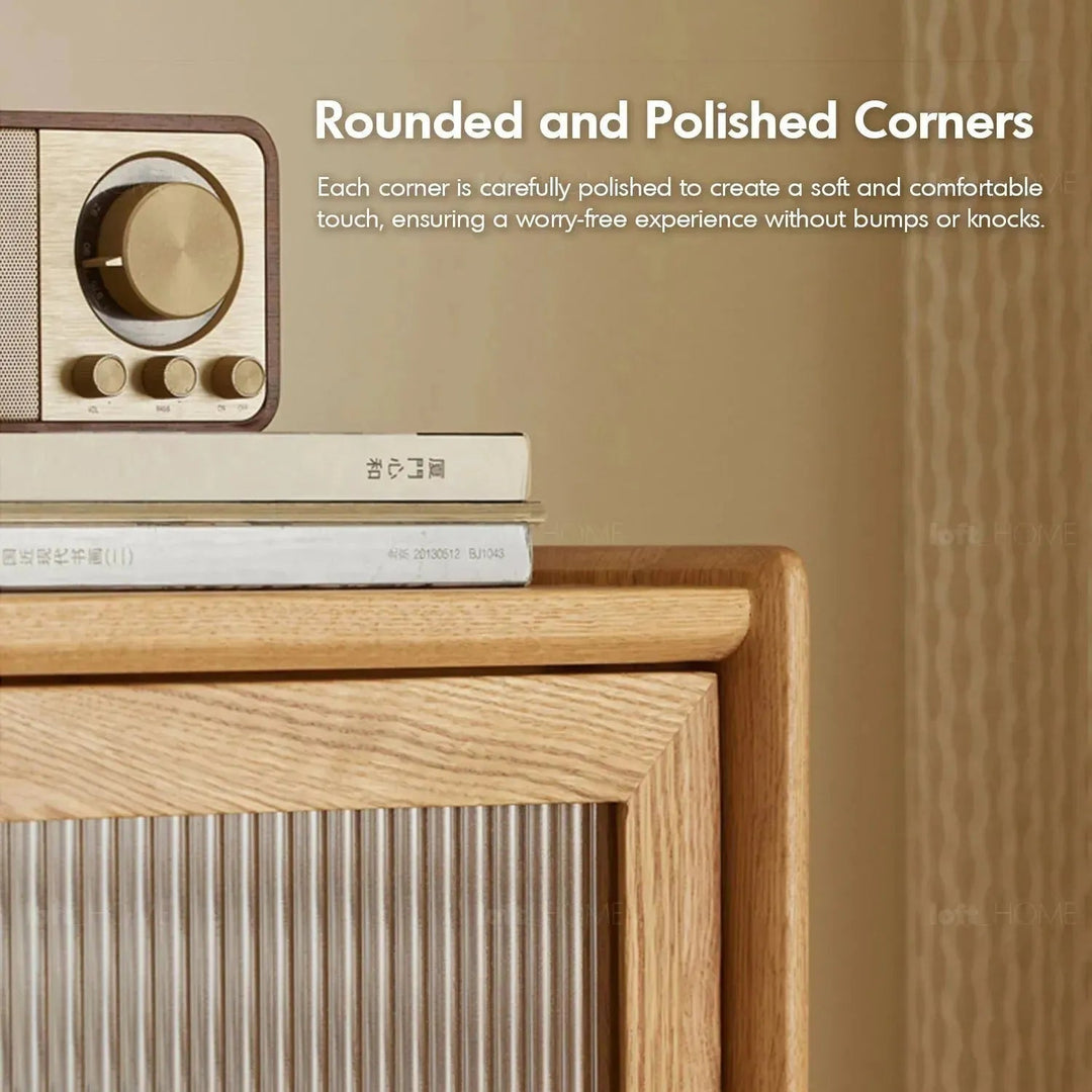 Scandinavian Wood Side Cabinet URBAN