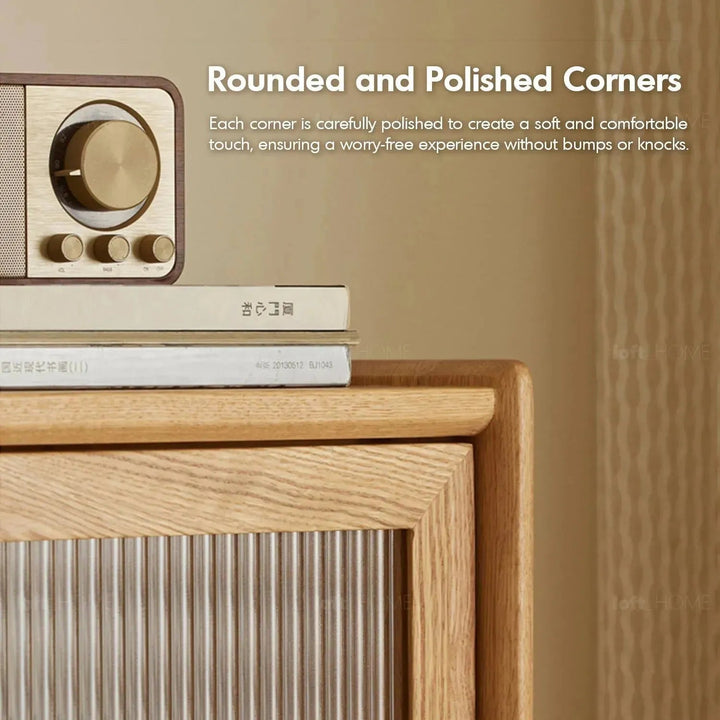 Scandinavian Wood Side Cabinet URBAN