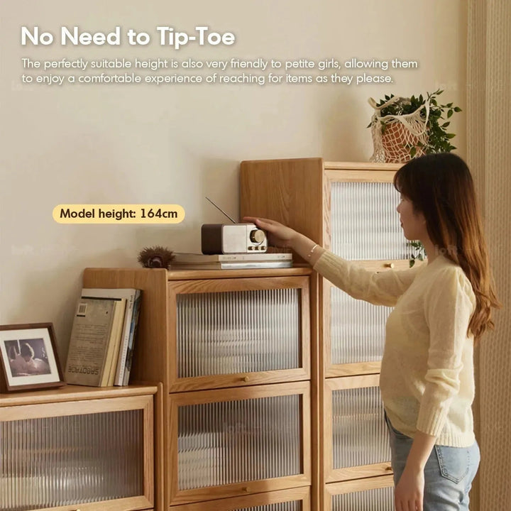 Scandinavian Wood Side Cabinet URBAN