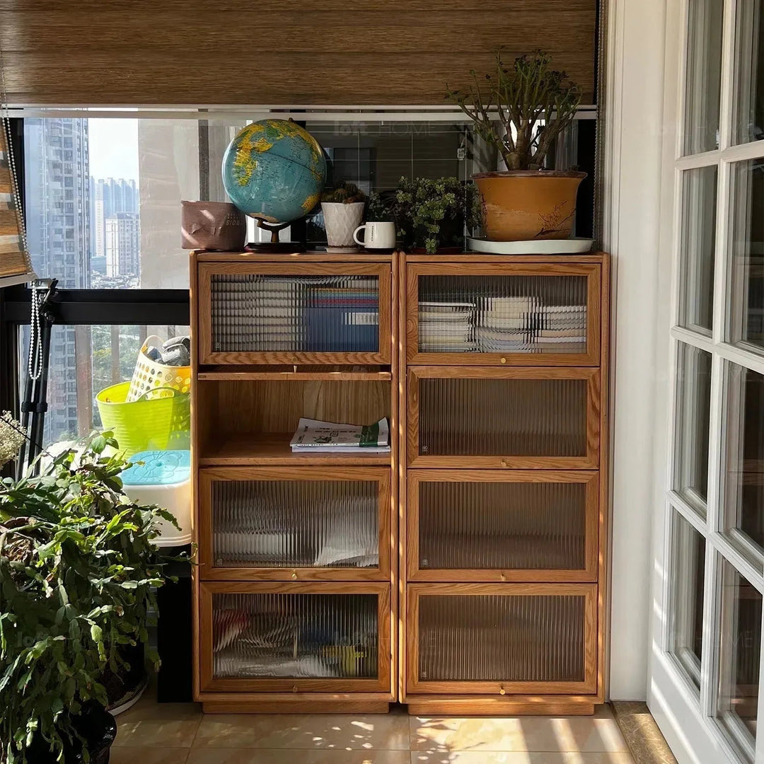 Scandinavian Wood Side Cabinet URBAN