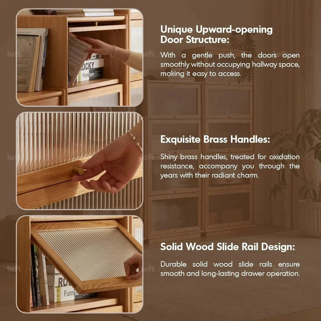 Scandinavian Wood Side Cabinet URBAN