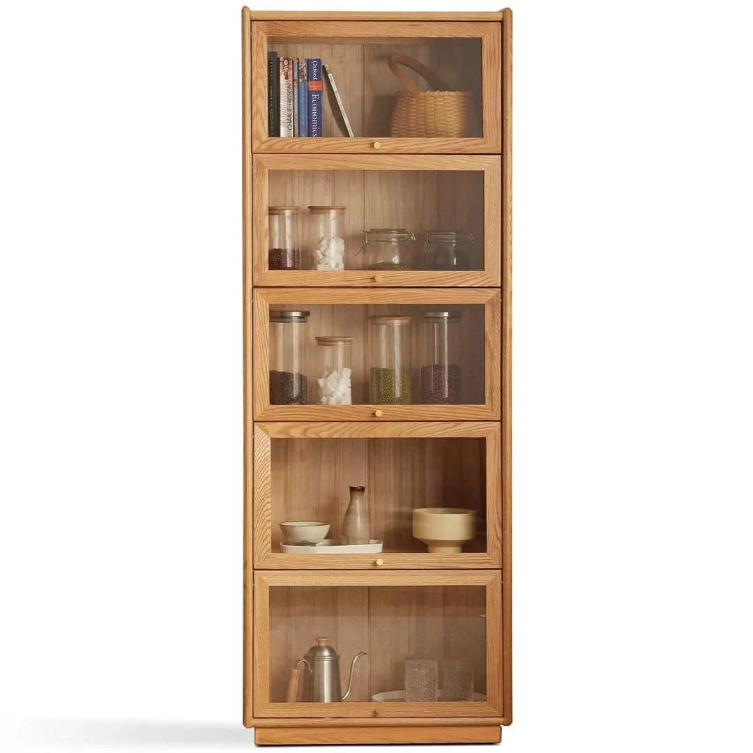 Scandinavian Wood Side Cabinet WINSTON
