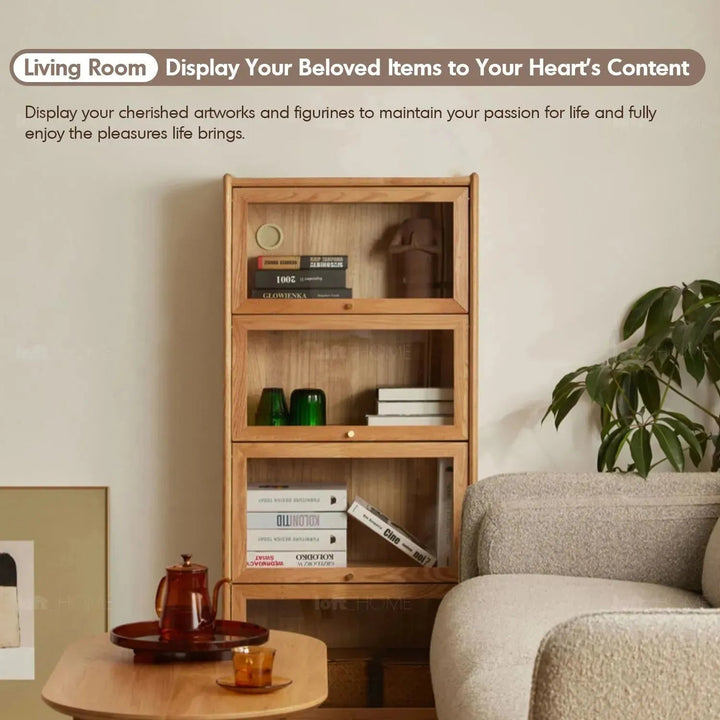 Scandinavian Wood Side Cabinet WINSTON