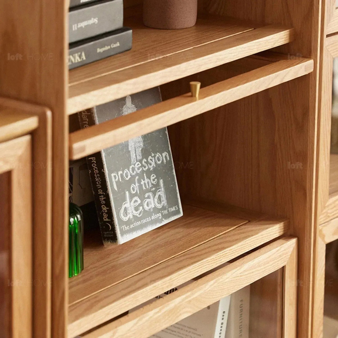 Scandinavian Wood Side Cabinet WINSTON