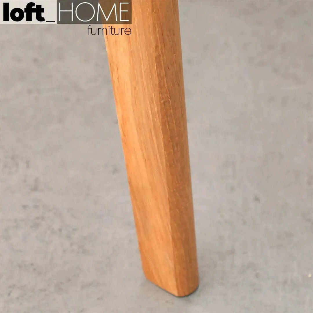 Scandinavian Wood Side Table DEAUVILLE