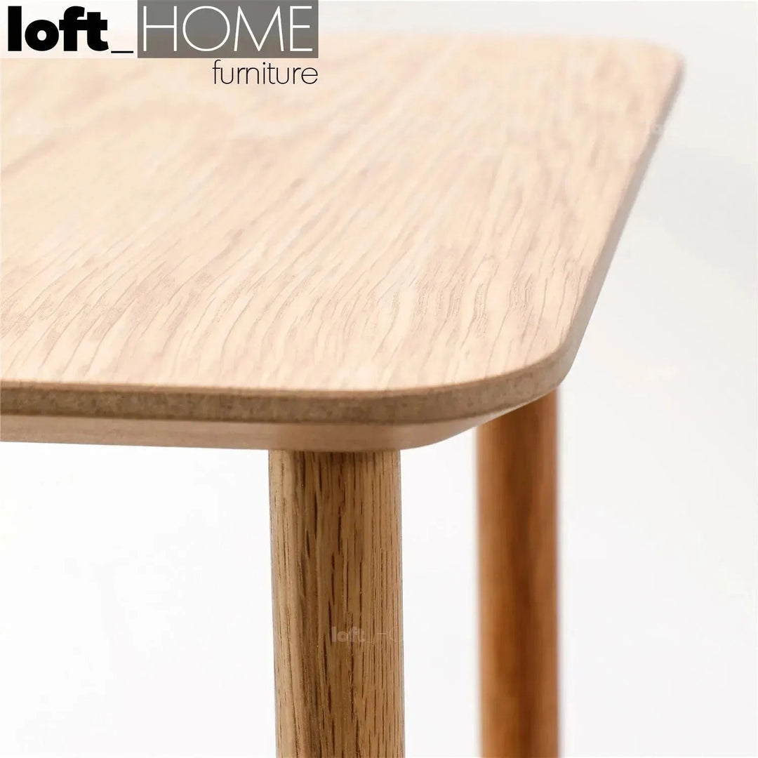 Scandinavian Wood Side Table LUH