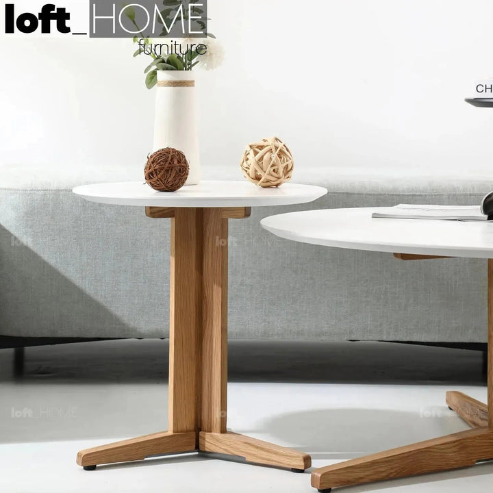 Modern Wood Side Table NICK