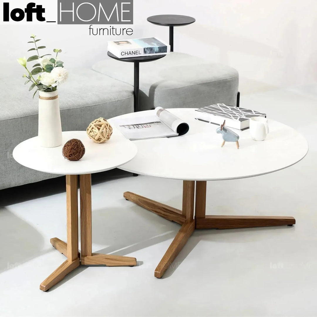 Modern Wood Side Table NICK