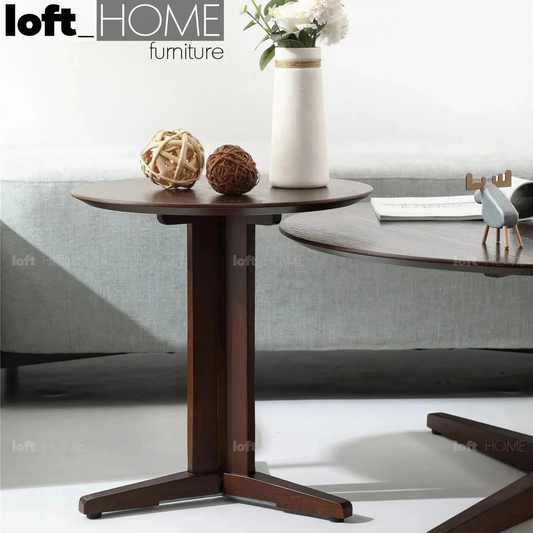 Modern Wood Side Table NICK