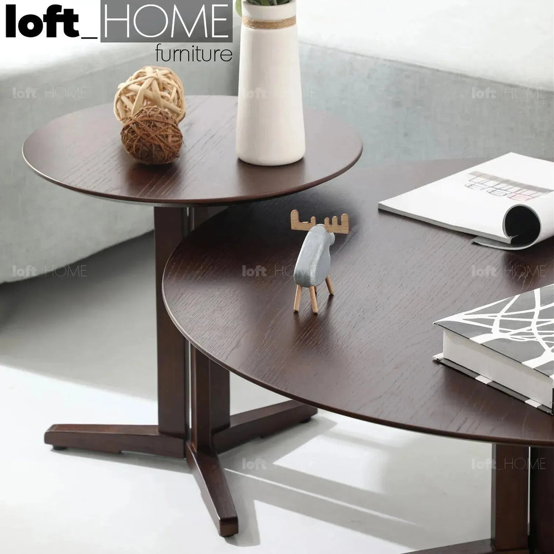 Modern Wood Side Table NICK