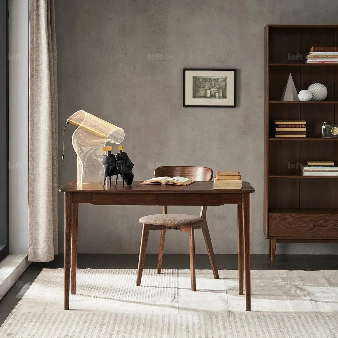 Scandinavian wood study table belle detail 4.