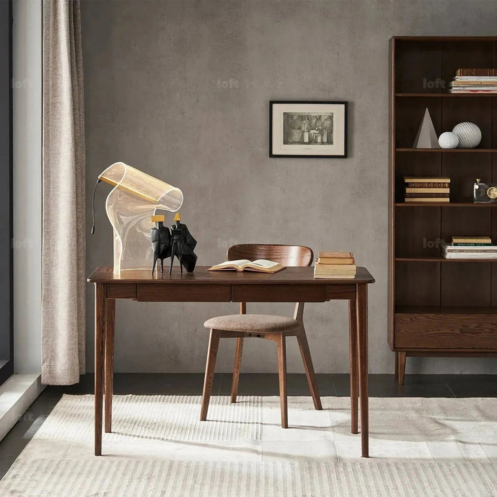 Scandinavian wood study table belle detail 4.