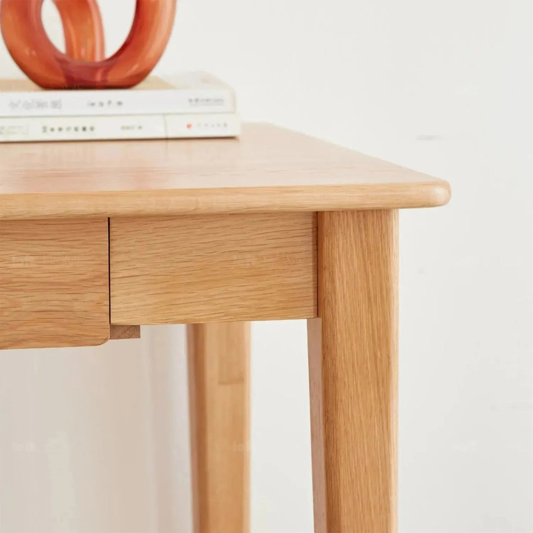Scandinavian wood study table belle detail 12.