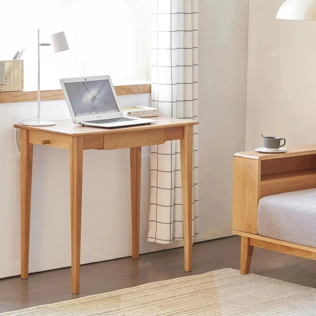 Scandinavian wood study table belle detail 7.