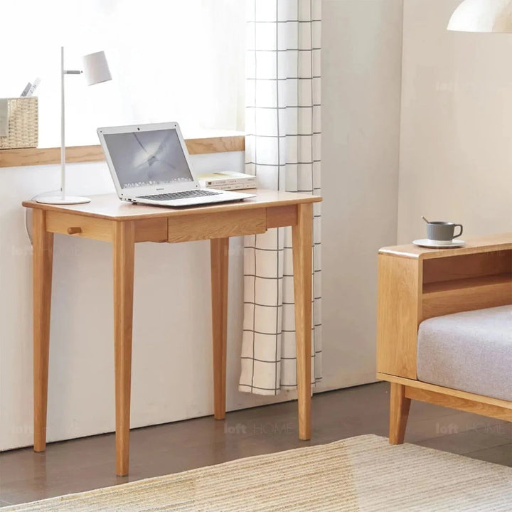 Scandinavian wood study table belle detail 7.