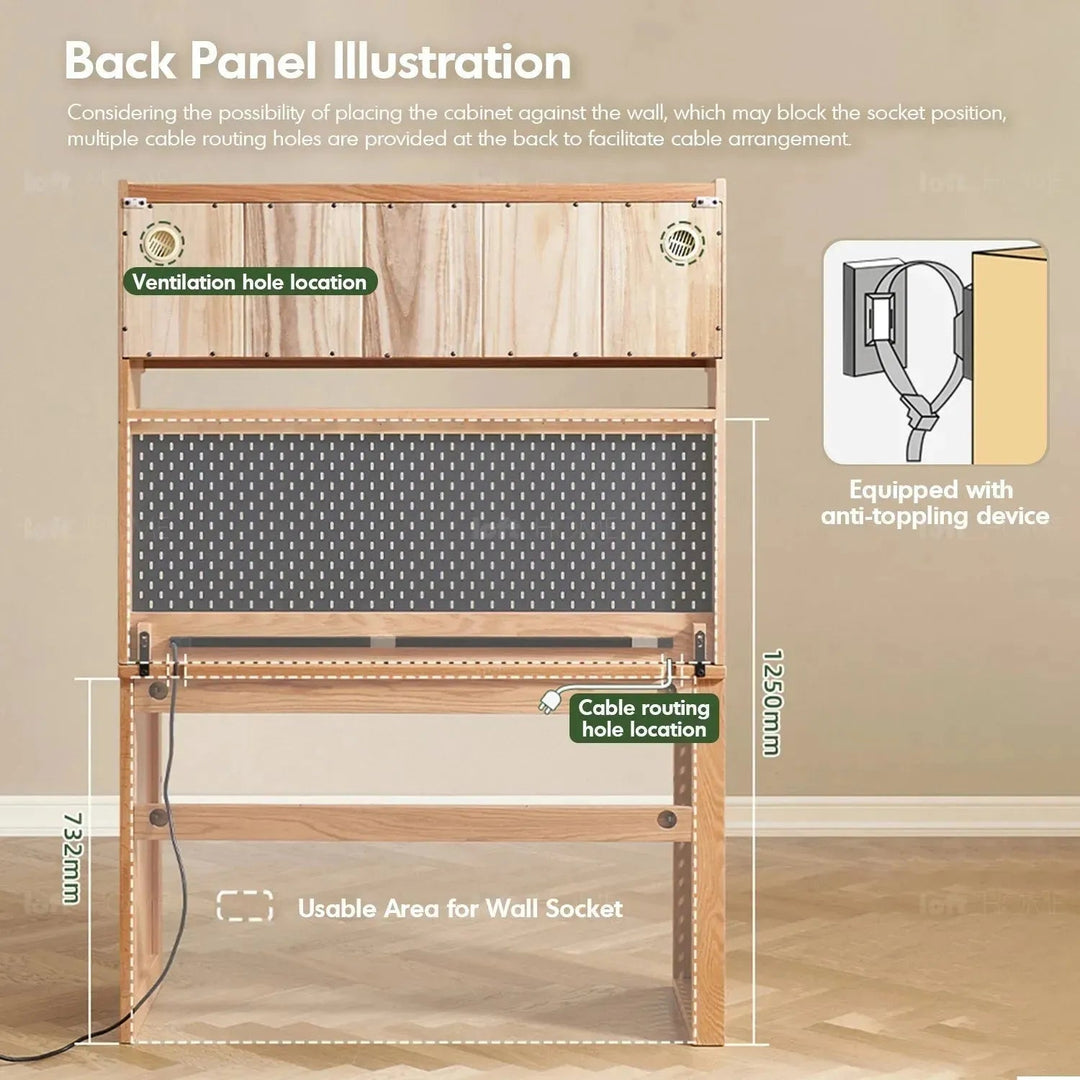 Scandinavian wood extendable study table with shelf corner situational feels.