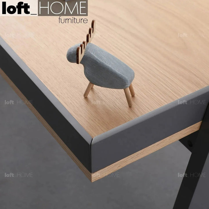 Modern Wood Study Table KOMPAS