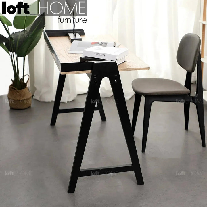 Modern Wood Study Table KOMPAS
