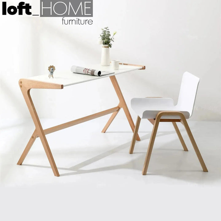 Modern Wood Study Table SEATTLE