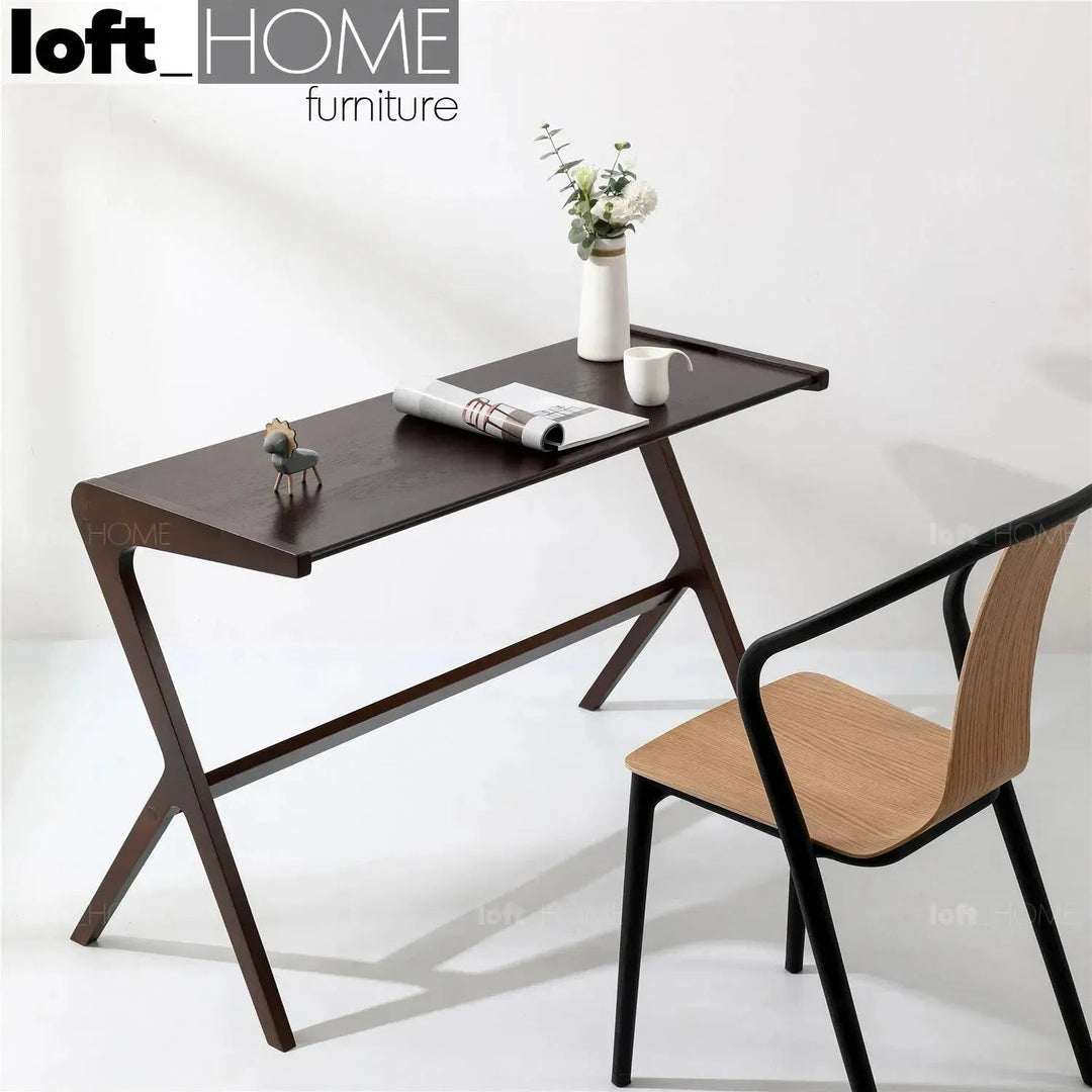 Modern Wood Study Table SEATTLE