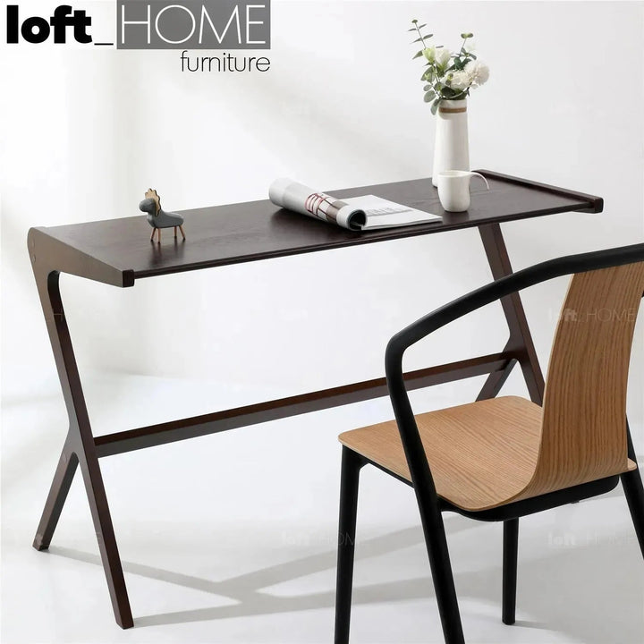 Modern Wood Study Table SEATTLE