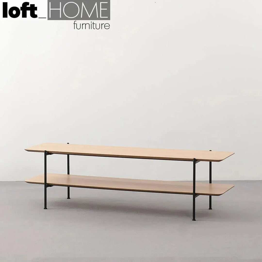 Industrial Wood TV Console CARLOS