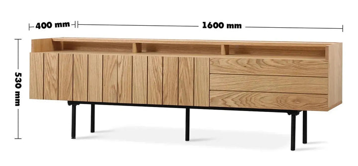 Modern Wood TV Console LUMI