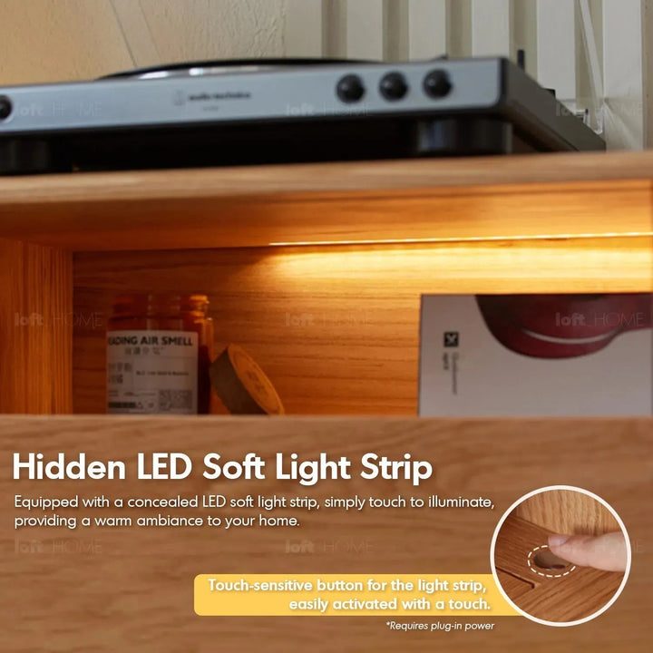 Scandinavian Wood TV Console VOGUE