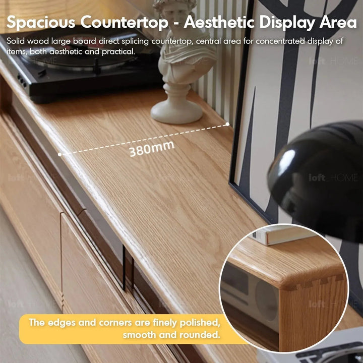 Scandinavian Wood TV Console VOGUE