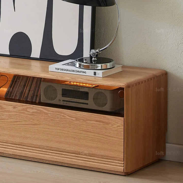 Scandinavian Wood TV Console VOGUE