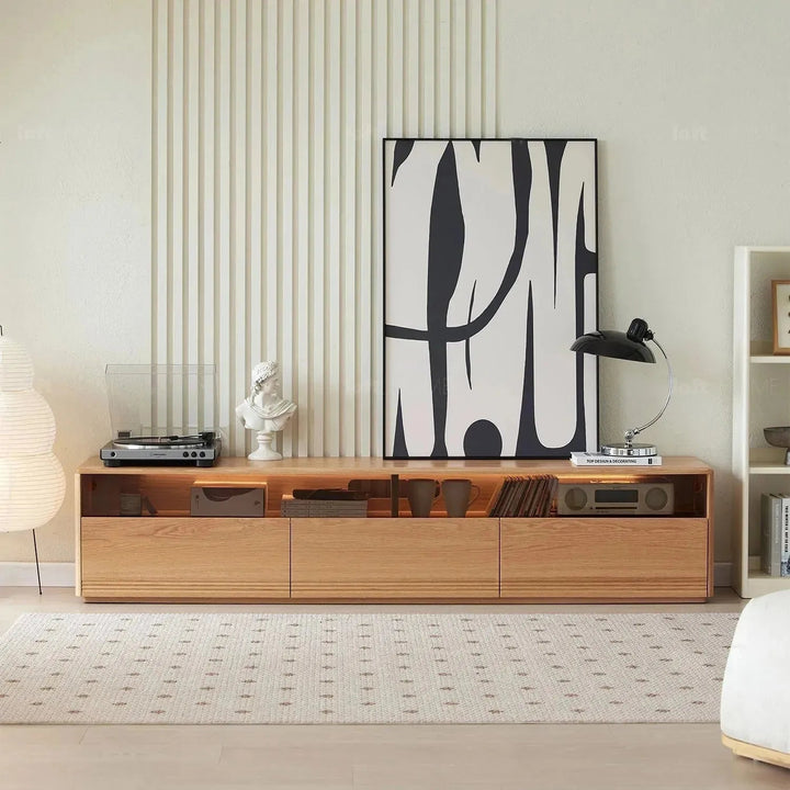 Scandinavian Wood TV Console VOGUE