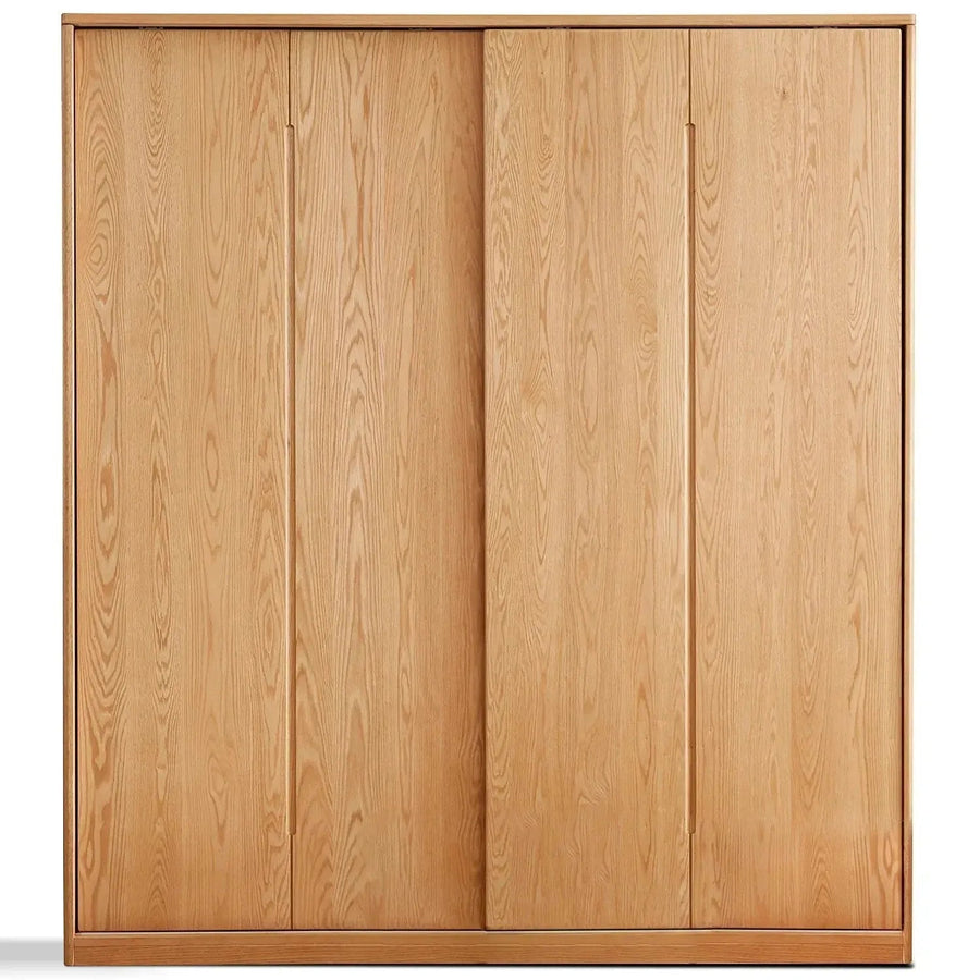 Scandinavian Wood Wardrobe BELLE SLIDE
