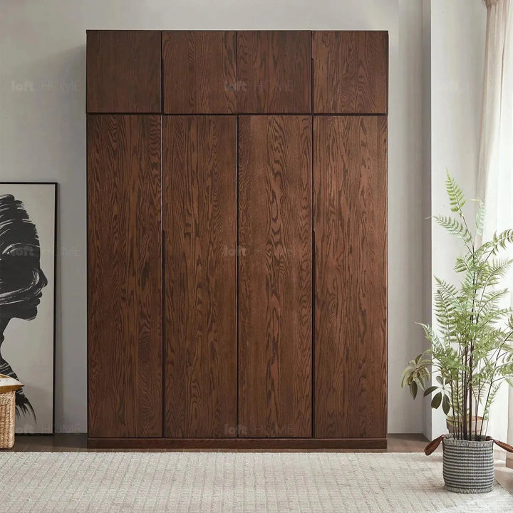 Scandinavian wood wardrobe belle detail 14.