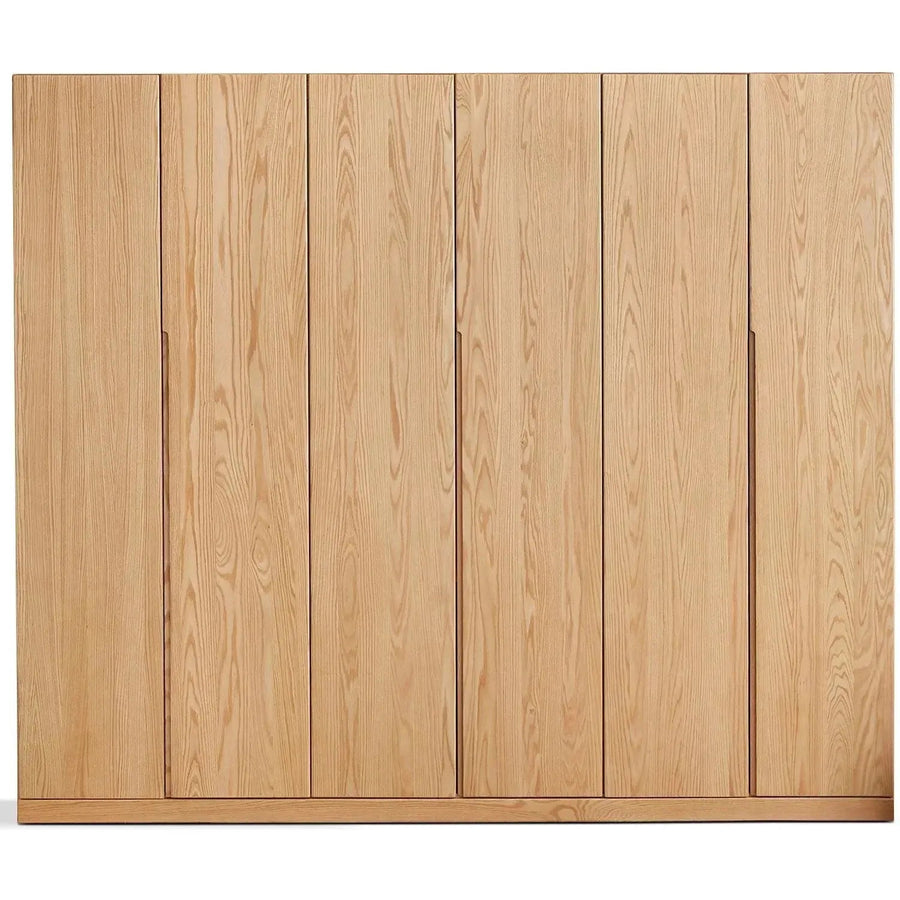 Scandinavian Wood Wardrobe BELLE