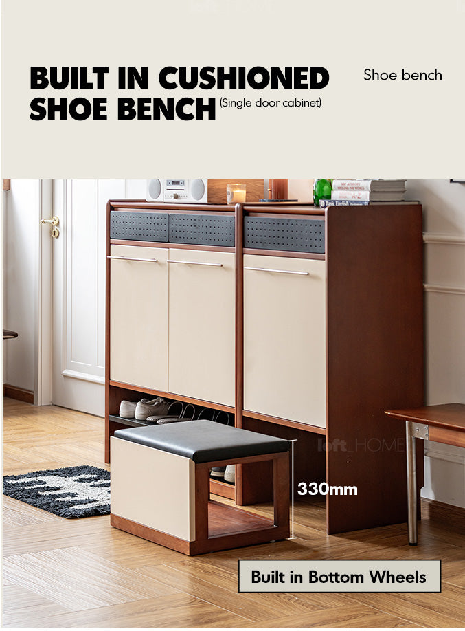 Bauhaus Boxwood Modular Shoe Cabinet MIES More Details and Instruction_5