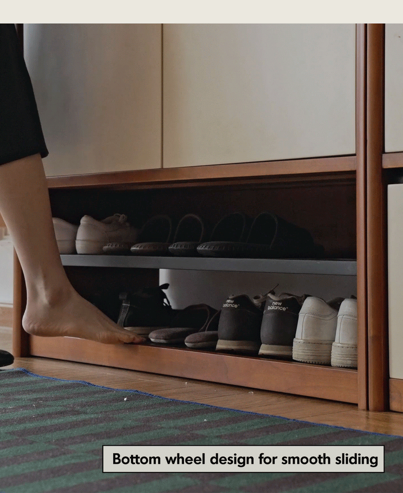 Bauhaus Boxwood Modular Shoe Cabinet MIES More Details and Instruction_6