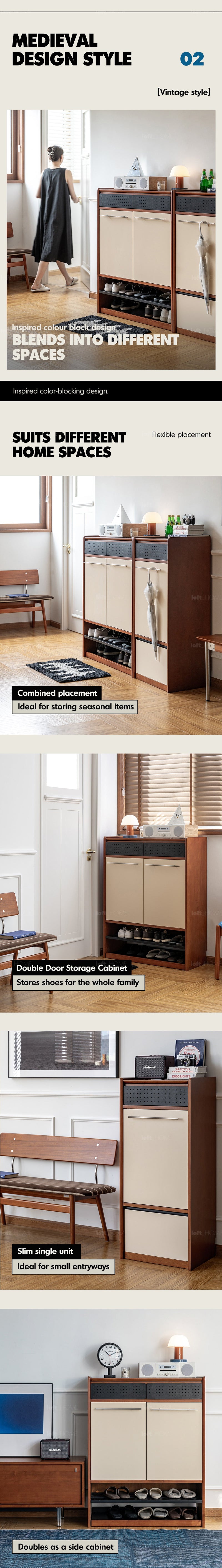 Bauhaus Boxwood Modular Shoe Cabinet MIES More Details and Instruction_7