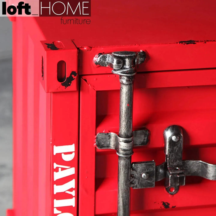 Industrial Steel Side Table CONTAINER